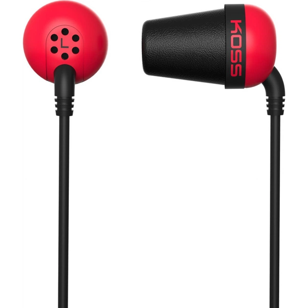 Навушники Koss The Plug Red (194803.101) - зображення 1