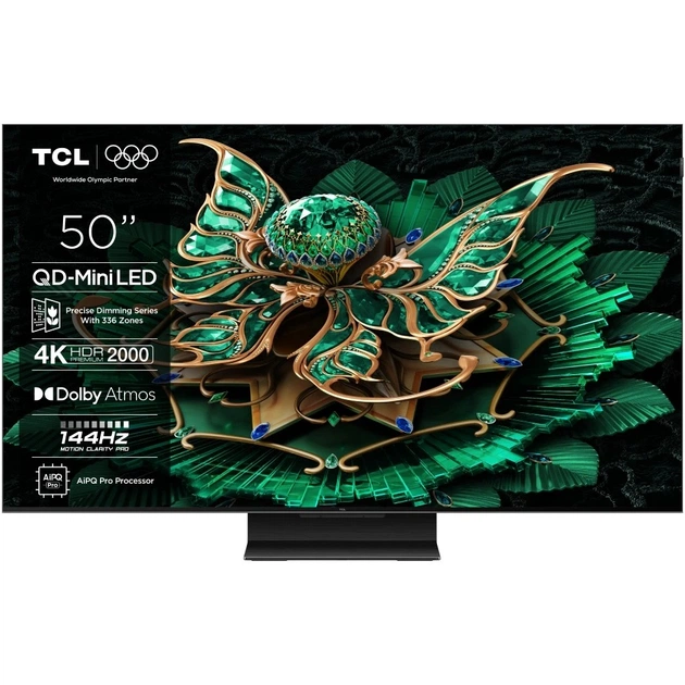 Телевiзор TCL 50C79K - зображення 1