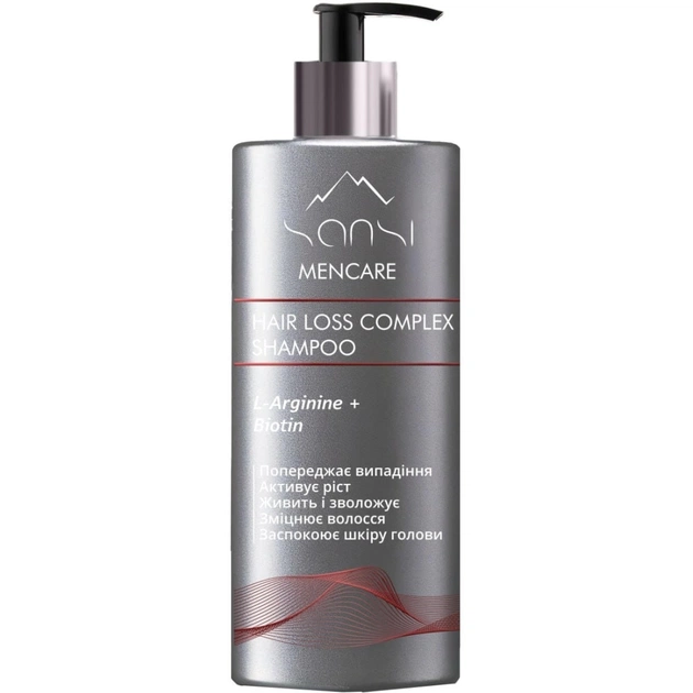 Шампунь Sansi ProfiCare Men Care Hair Loss Complex Shampoo 400 мл (4823107608643) - изображение 1