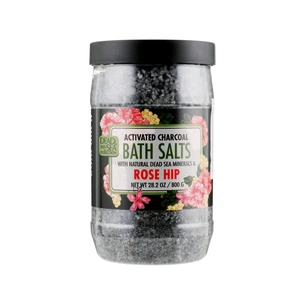 Сіль для ванн Dead Sea Collection з активованим вугіллям та екстрактом шипшини 800 г (830668004863) изображение 1