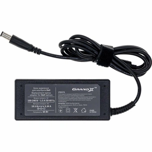Блок живлення до ноутбуку Grand-X Dell (19.5V 3.34A 65W) 4.5x3.0mm (DL65W30С) зображення 1
