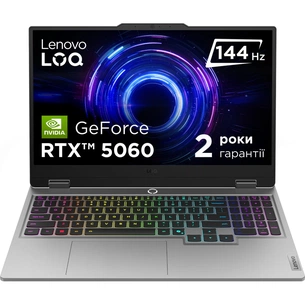 Ноутбук Lenovo LOQ 15IRX10 (83JE00L8RA) изображение 1