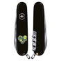 Ніж Victorinox Spartan Ukraine 91 мм Чорний Квіткове серце (1.3603.3_T1246u) - зменшене зображення 2