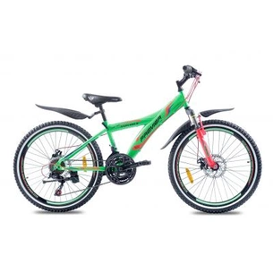 Велосипед Premier Explorer24 Disc 2016 13" зелений неон з червоним (ЦБ0000341) зображення 1