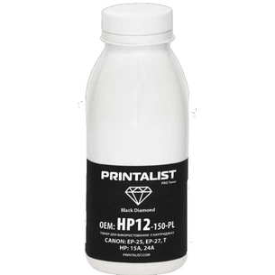 Тонер HP LJ 1200/1220 , 150г Black Printalist (HP12-150-PL) зображення 1