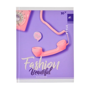 Блокнот Yes 140 * 185/96 л "Fashion beautiful" лінія (151470) зображення 1