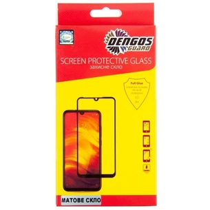 Скло захисне Dengos Full Glue Matte Huawei Y6p (TGFG-MATT-28) (TGFG-MATT-28) зображення 1