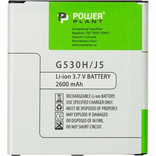 Акумуляторна батарея PowerPlant Samsung Galaxy J2 Prime / J5 (G530H) 2600mAh (SM170593) зображення 1