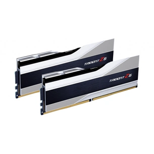 Модуль пам'яті для комп'ютера DDR5 32GB (2x16GB) 6000 MHz Trident Z5 Silver G.Skill (F5-6000J3636F16GX2-TZ5S) зображення 1