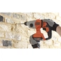Перфоратор Black&Decker SDS-Plus,18 В, 2Ah, 1.2 Дж, 3 режими, сумка, 2.2 кг (BCD900D1S) - зменшене зображення 6
