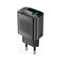 Зарядний пристрій Acefast USB-A 20W + Type-C cable A90 Fast Charger Black (6974316280064) - зменшене зображення 5