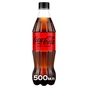 Напій Coca-Cola Zero Безалкогольний сильногазований Без цукру 500 мл (5449000131836) - зменшене зображення 1