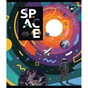 Зошит Yes А5 Space Abstract 18 аркушів клітинка (765195) - зменшене зображення 1
