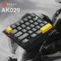 Клавіатура Ajazz AK029 Ice Island Magnetic Switch USB UA Black/Yellow (AK029-I-BY) - зменшене зображення 6