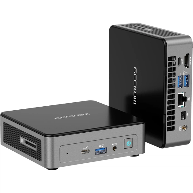 Комп'ютер GEEKOM Mini Air12 / N100, 16G, SSD 512G, WIN11 Pro (GMAir12N100-16512-EU) - зображення 1