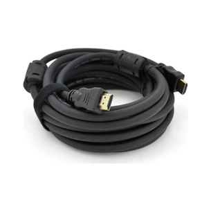 Кабель мультимедійний HDMI M to HDMI M 5.0m V1.4 4K black Ritar (HDMI(M)/(M)V1.4-5m-348P) зображення 1