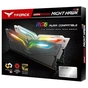 Модуль пам'яті для комп'ютера DDR4 16GB (2x8GB) 3000 MHz T-Force Night Hawk White RGB Team (TF2D416G3000HC16CDC01) - уменьшенное изображение 4