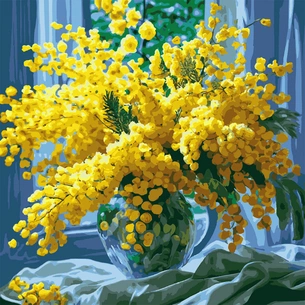 Картина по номерам Santi Мімоза 40*40 (954841) зображення 1