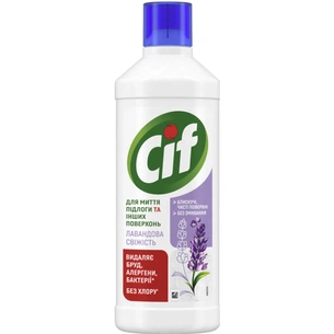 Засіб для миття підлоги Cif Лавандова свіжість 1.1 л (8721201974731) зображення 1