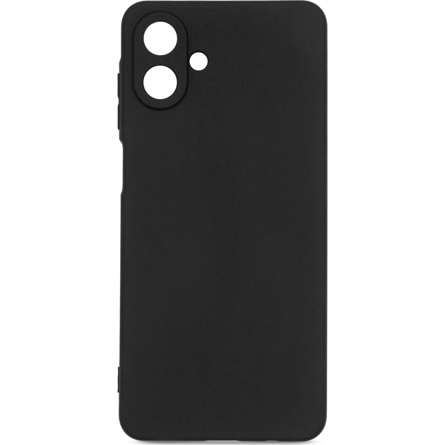 Чохол до мобільного телефона Armorstandart Matte Slim Fit Samsung A07 4G Camera cover Black (ARM86542) - зображення 1