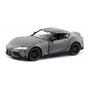 Масштабная модель автомобиля Uni-Fortune Toyota Supra 2020 (матовая) серебристая (554053M(F)) - уменьшенное изображение 1