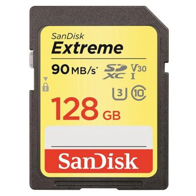 Карта пам'яті SanDisk 128GB SDXC class 10 UHS-I U3 (SDSDXVF-128G-GNCIN) - изображение 1