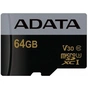 Карта пам'яті ADATA 64GB microSD class 10 UHS-I U3 V30 Premier Pro (AUSDX64GUI3V30G-RA1) - зменшене зображення 2