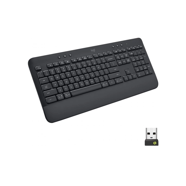 Клавіатура Logitech Signature K650 For Business RUS USB/Bluetooth Graphite (920-010950) - изображение 1
