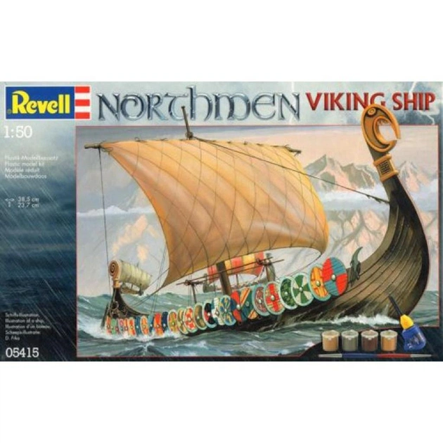 Збірна модель Revell Корабель вікінгів Viking Ship - Northmen incl. accessories 1: (5415) - зображення 1