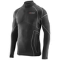 Термокофта X-Tech Maglia Race 3 Munica Lunga lupetto Nero L/XL (Maglia_Race3_Lupetto_L/XL) - зменшене зображення 1