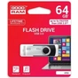 USB флеш накопичувач Goodram 64GB Twister Black USB 3.0 (UTS3-0640K0R11) - зменшене зображення 2