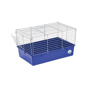 Клітка для гризунів Природа Кролик 70 70x45x40 см хром/синя (4823082415083) изображение 1