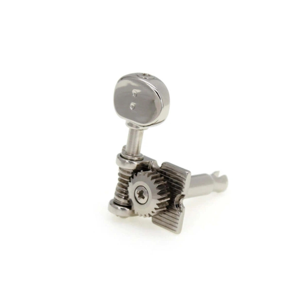 Кілки для гітари Graph Tech PRN-4624-N0 Ratio Electric 6-in-line Waffle, Vin. Nickel (235516) - picture 6