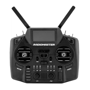 Пульт управління для дрона RadioMaster GX12 radio ExpressLRS Edge XT M2 (HP0157.0094-BLK) зображення 1