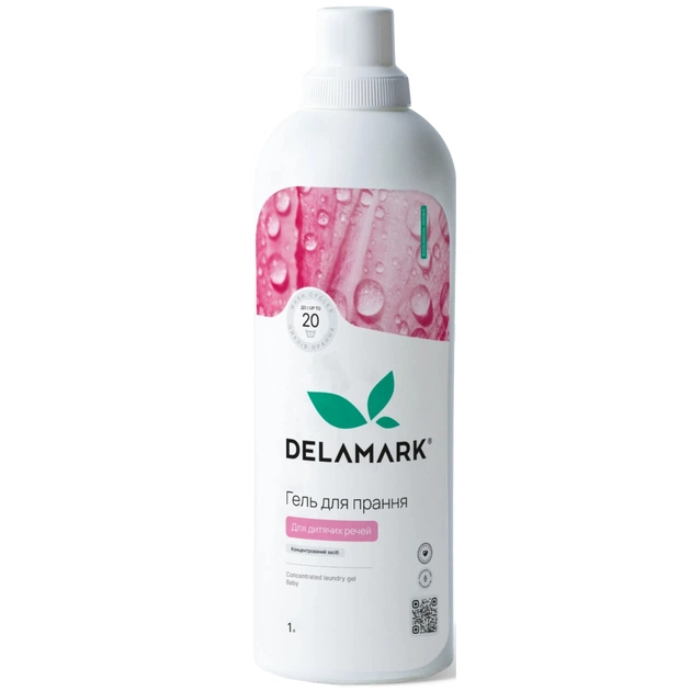 Гель для прання DeLaMark Baby 1 л (4820152330178) - зображення 1