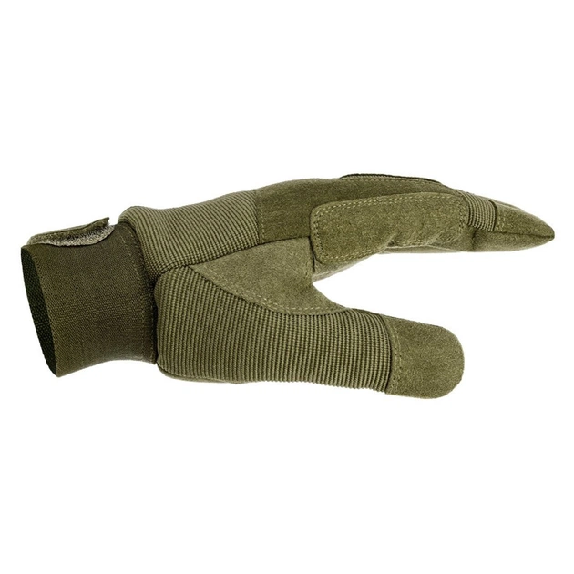 Захисні рукавиці Neo Tools тактичні 100% поліестер та синтетична шкіра, р.8, оливковий (97-608-8) - picture 8