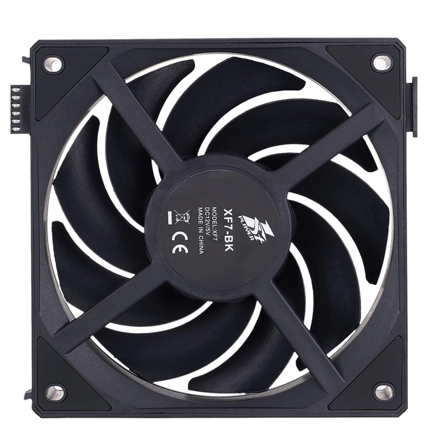 Кулер до корпусу 1stPlayer XF7 Black (XF7-BK-1IN1) - picture 7