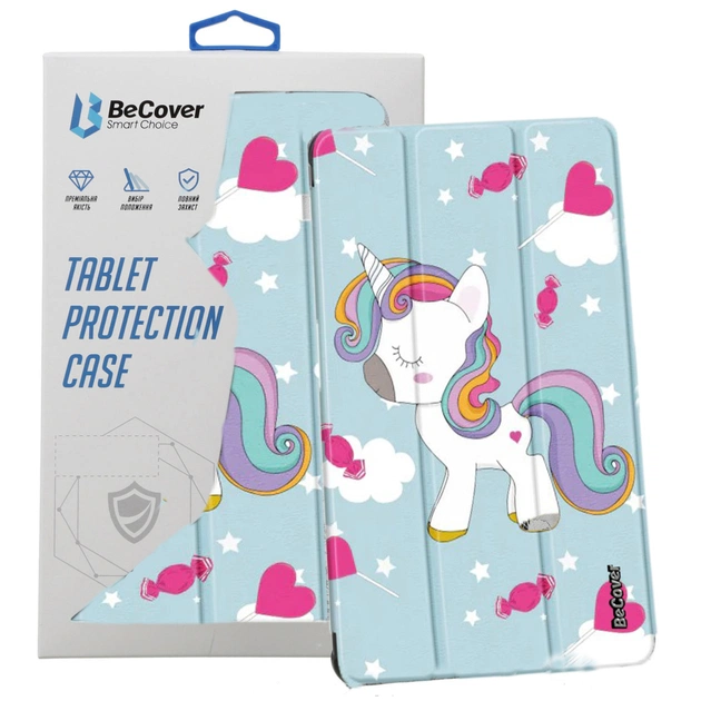 Чохол до планшета BeCover Smart Case Nokia T20 10.4" Unicorn (708063) - зображення 1