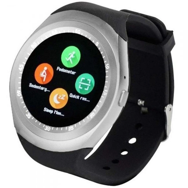 Смарт-годинник UWatch Y1 Silver (F_75234) - зображення 1