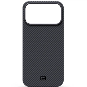 Чохол до мобільного телефона Armorstandart BlackIcon Aramid Twill MagCase Apple iPhone 18 Pro Max Black (ARM92839) зображення 1