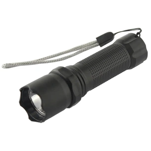 Ліхтар Quantum Minik black 3W LED з USB 40шт/уп (QM-FL1043-B) зображення 1