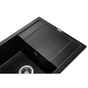 Мийка кухонна GRANADO Almeria black shine (gr3101) - зменшене зображення 5
