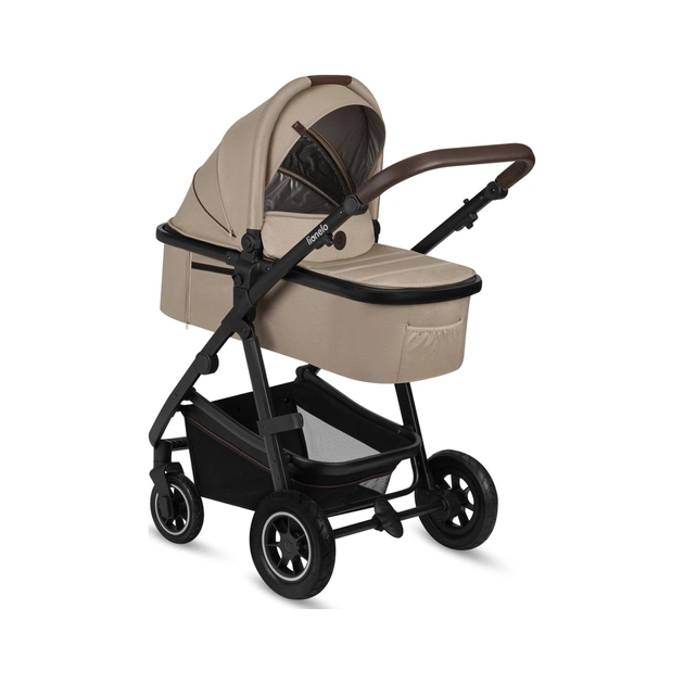Коляска Lionelo Amber 3 в 1 Beige Sand (LO-AMBER BEIGE SAND (3in1)) - зображення 1