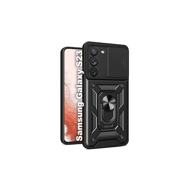 Чохол до мобільного телефона BeCover Military Samsung Galaxy S23 SM-S911 Black (709999) - зображення 1