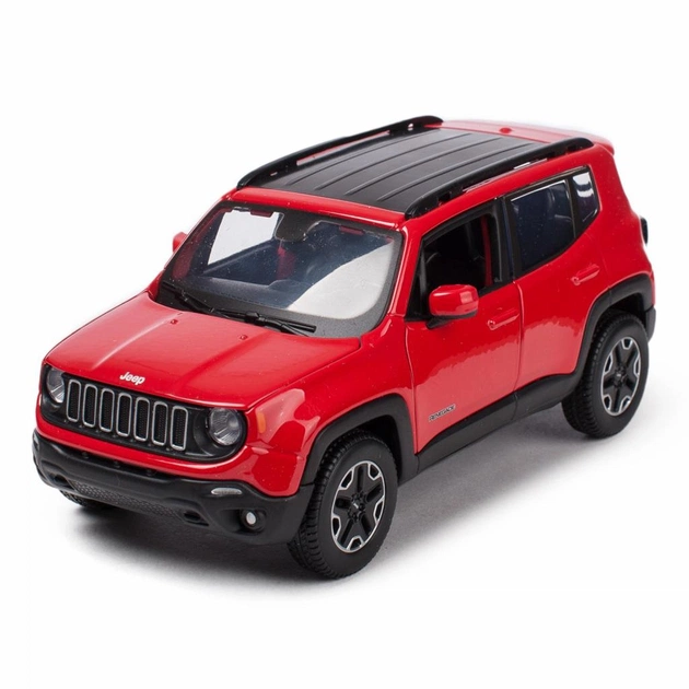 Машина Maisto Jeep Renegade (1:24) червоний металік (31282 met. red) - изображение 1