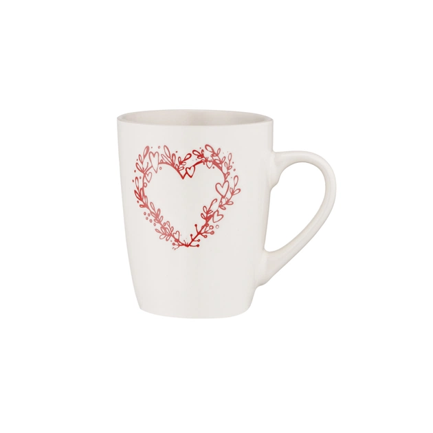 Чашка Ardesto Heart, 320мл, кераміка, білий (AR3467W) - picture 2