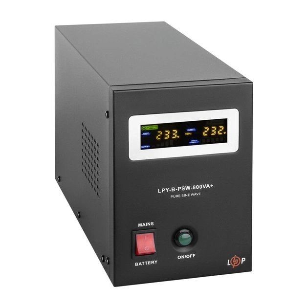 Пристрій безперебійного живлення LogicPower LPY- B - PSW-800VA+ (4150) - зображення 1