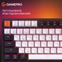 Клавиатура GamePro MK160 V2 Warden QLAB Sakura Linear RGB USB UA Black (MK160-V2-B-QS) - уменьшенное изображение 12