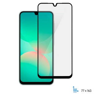 Скло захисне 2E Samsung Galaxy A26 5G (A266) 2.5D FCFG black (2E-G-A26-SMFCFG-BB) зображення 1