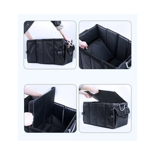 Сумка-органайзер Ugreen LP256 Foldable Multifunctional Car Trunk Organizer 55 л Black (80710) - изображение 3
